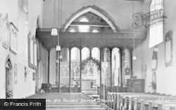 All Saints' Parish Church c.1955, Orpington