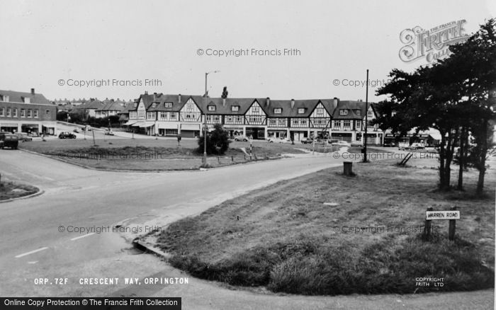 Photo of Orpington, Crescent Way c.1960