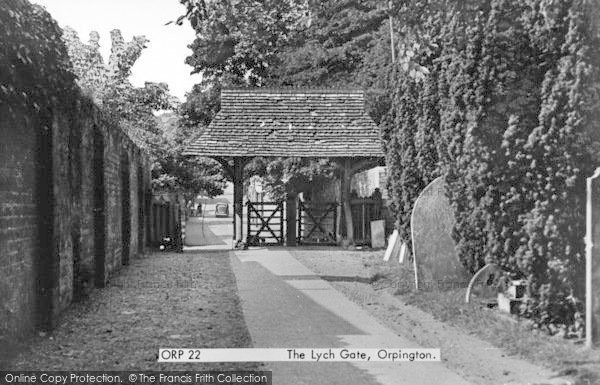 Photo of Orpington, The Lychgate c.1955
