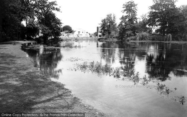 Photo of Orpington, The Pond c.1965