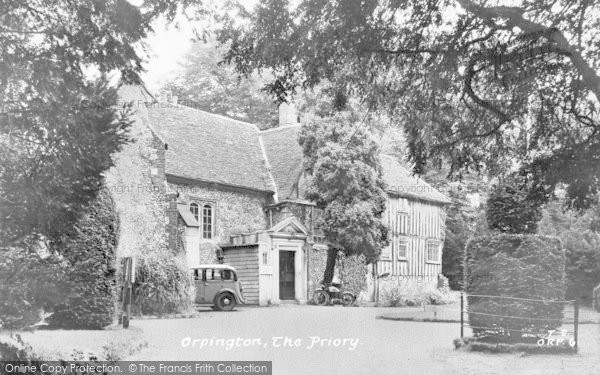 Photo of Orpington, The Priory c.1955