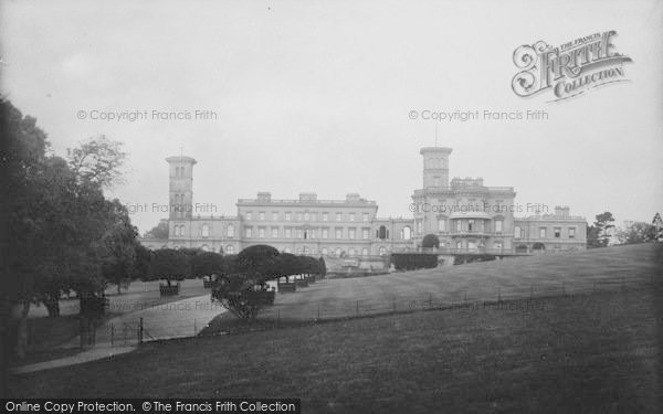 Photo of Osborne House, 1893