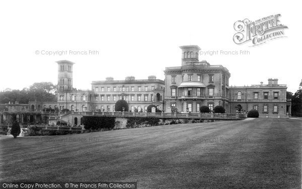 Photo of Osborne House, 1893