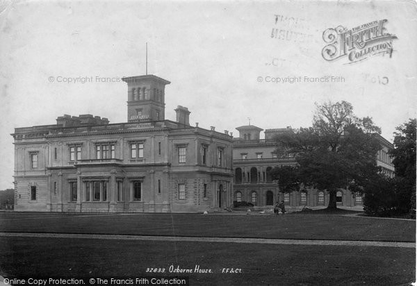 Photo of Osborne House, 1893
