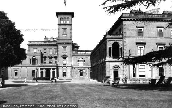 Photo of Osborne House, 1924