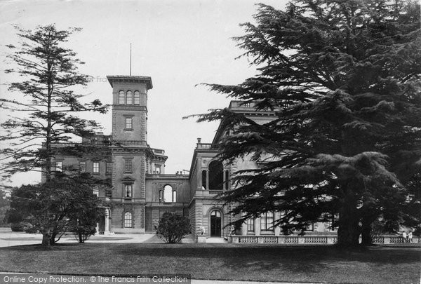 Photo of Osborne House, c.1883