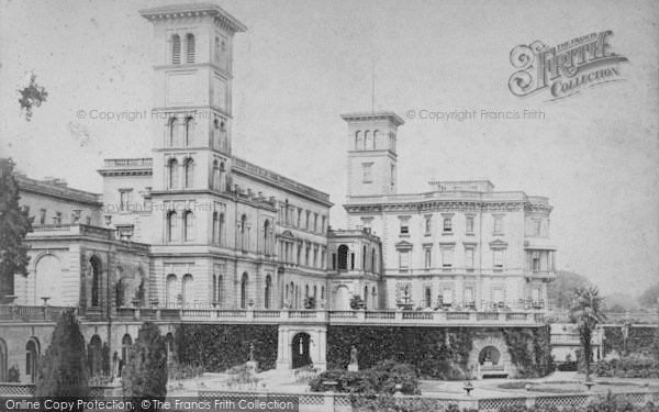 Photo of Osborne House, c.1885