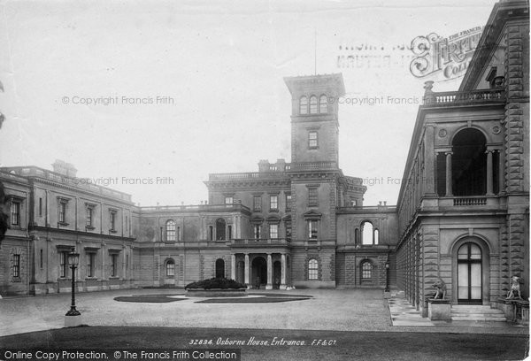 Photo of Osborne House, Entrance 1893