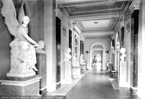 Photo of Osborne House, Marble Corridor 1908