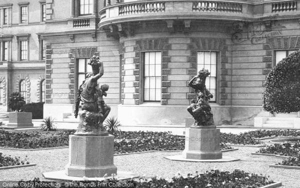 Photo of Osborne House, Statues In The Gardens c.1883