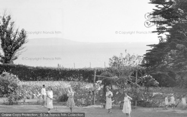 Photo of Osmington, Bay Chalet Centre, View From Verandah c.1950