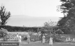 Bay Chalet Centre, View From Verandah c.1950, Osmington
