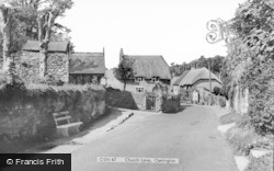 Church Lane c.1960, Osmington