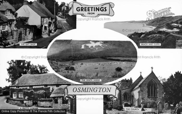 Photo of Osmington, Composite c.1960