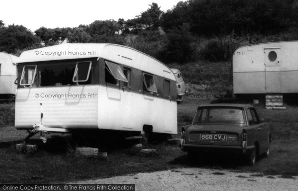 Photo of Osmington Mills, Ranch House Caravan Park c.1965