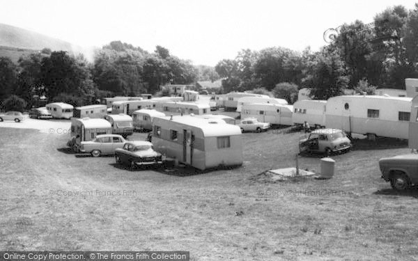 Photo of Osmington Mills, Ranch House Caravan Park c.1965