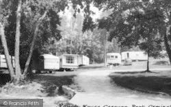 Ranch House Caravan Park c.1965, Osmington Mills