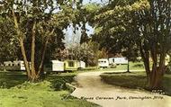 Ranch House Caravan Park c.1965, Osmington Mills