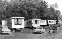 Ranch House Caravan Park c.1965, Osmington Mills
