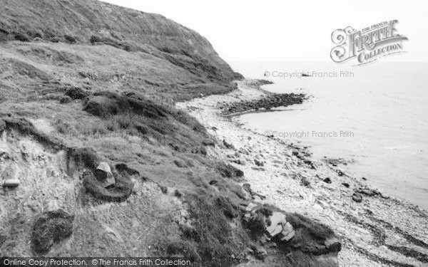 Photo of Osmington Mills, The Cliffs c.1960