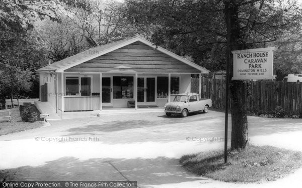 Photo of Osmington Mills, The Entrance, Ranch House Caravan Park c.1965