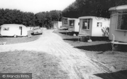 The Kingfisher Site, Ranch House Caravan Park c.1965, Osmington Mills