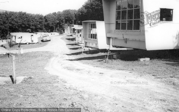Photo of Osmington Mills, The Kingfisher Site, Ranch House Caravan Park c.1965