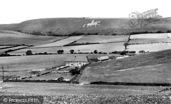 White Horse c.1960, Osmington