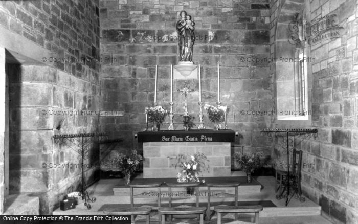 Photo of Osmotherley, Lady Chapel Interior, St Joseph's Presbytery c.1965