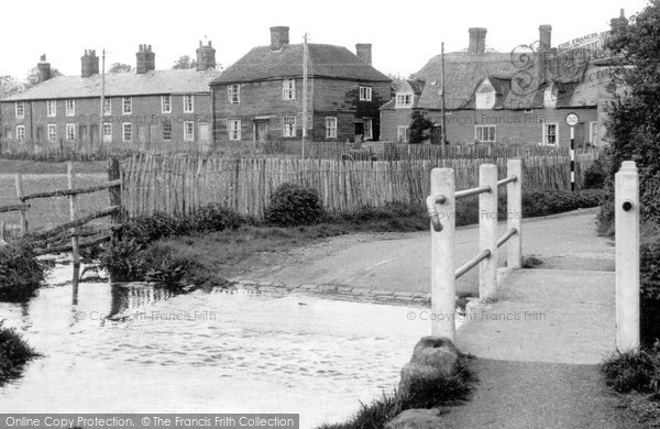 Photo of Ospringe, Mutton Lane c.1955