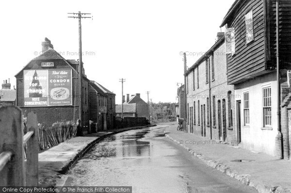 Photo of Ospringe, Water Lane c.1955