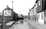 Ospringe, Water Lane c1955