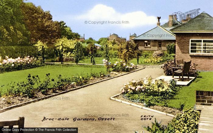 Photo of Ossett, Broc Dale Gardens c.1960