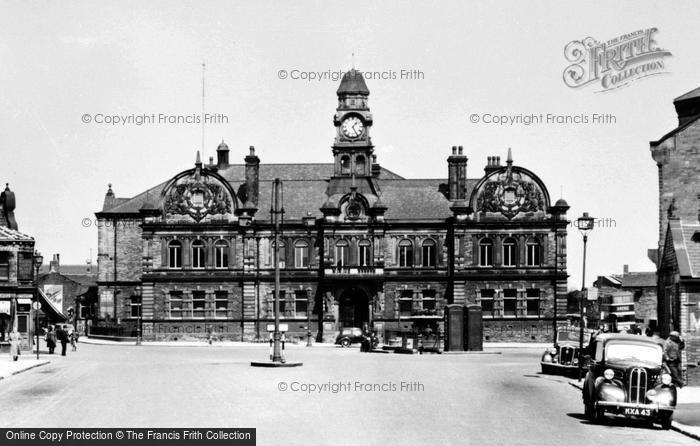 Photo of Ossett, Town Hall c.1955