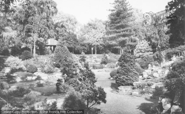 Photo of Osterley, The Rock Garden c.1965