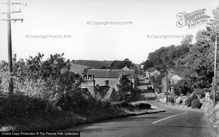 Photo of Oswaldkirk, The Bank c.1955