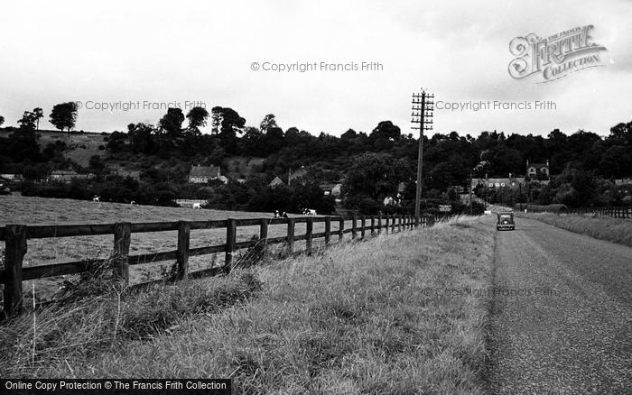 Photo of Oswaldkirk, The Village c.1957