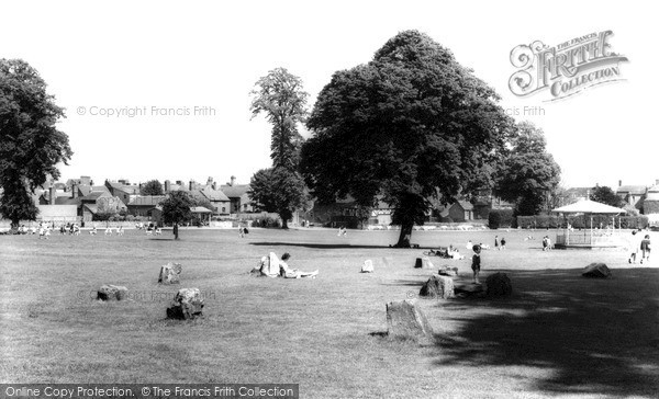 Photo of Oswestry, Cae Glas Park c.1965