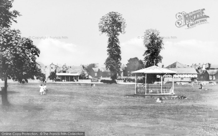 Photo of Oswestry, Cae Glas Park c.1965