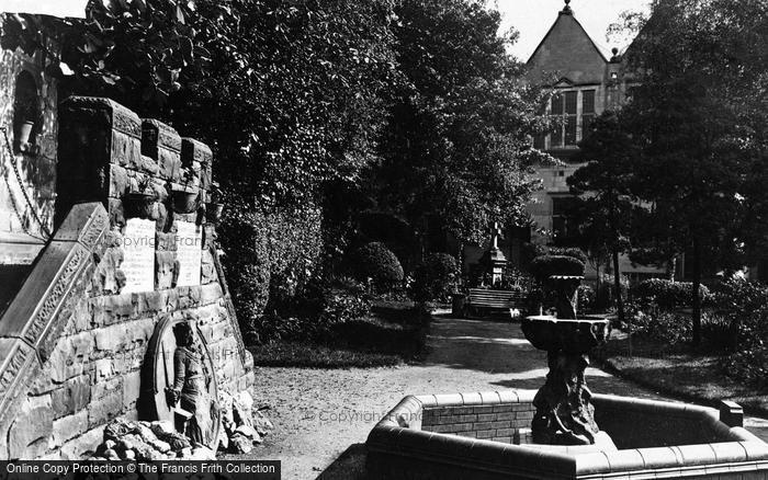 Photo of Oswestry, Castle Grounds c.1955