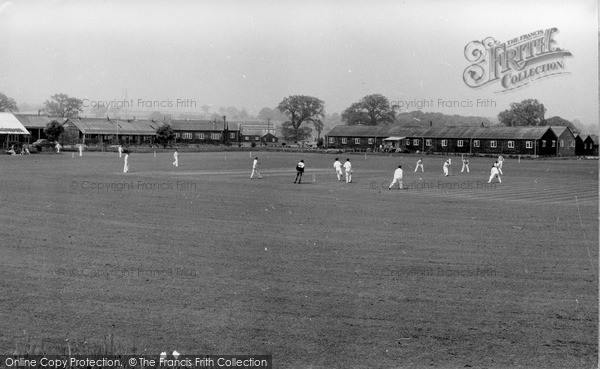Photo of Oswestry, Cricket And Football Ground, Park Hall Camp c.1960