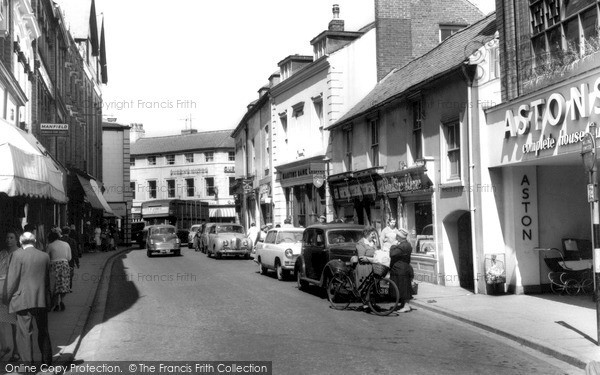 Photo of Oswestry, Cross Street c.1960