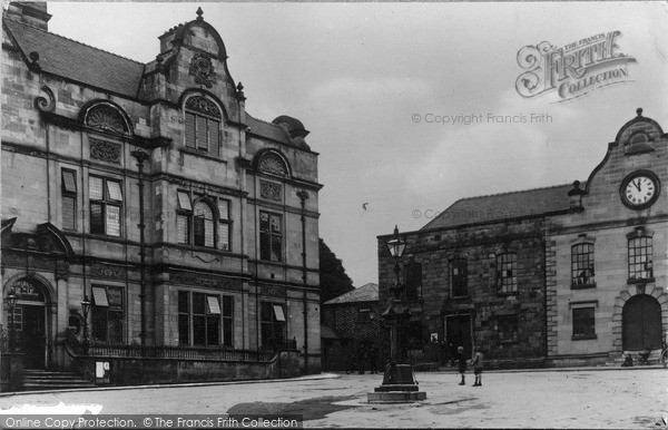 Photo of Oswestry, Guildhall Square c.1955
