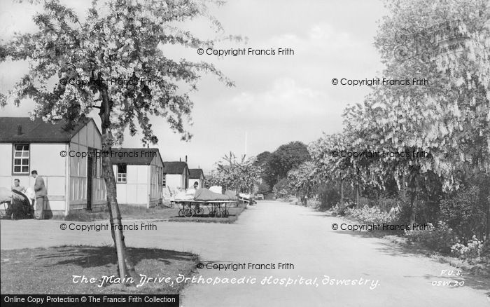 Photo of Oswestry, Orthopaedic Hospital, Main Drive c.1939