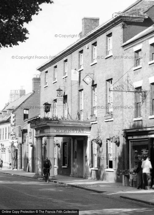 Photo of Oswestry, The Wynnstay Hotel c.1955