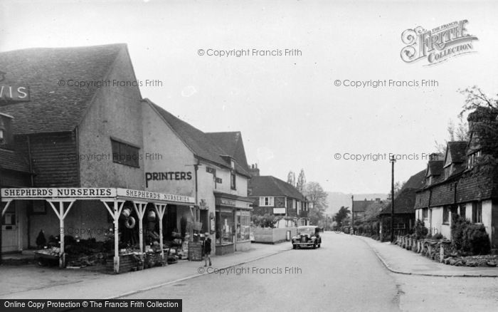 Photo of Otford, High Street c.1955