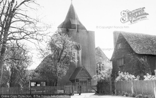 Photo of Otford, St Bartholomew's Church c.1955