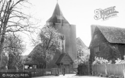 St Bartholomew's Church c.1955, Otford