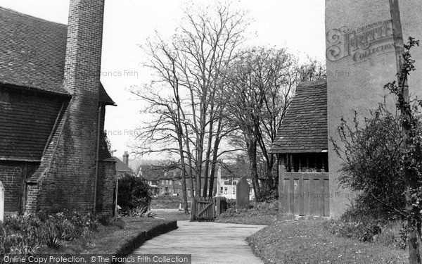 Photo of Otford, The Green From The Church c.1955 