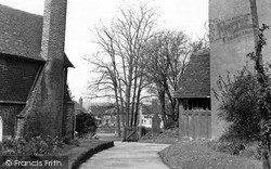 The Green From The Church c.1955 , Otford